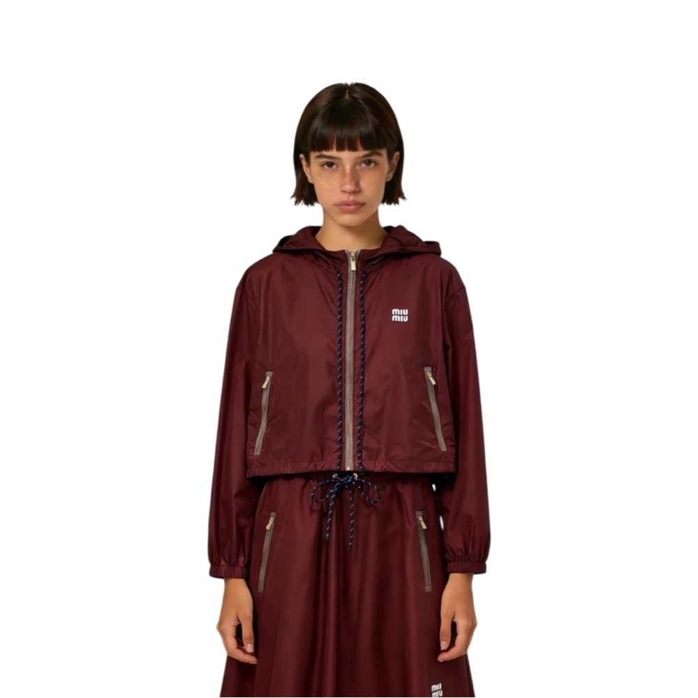 Miu Miu Technical fabric blouson jacket It36 - Picture 2 of 7